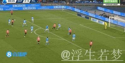 那不勒斯2-1力克AC米兰 希门尼斯点球失手约维奇建功